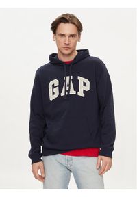 GAP - Gap Bluza 868453-01 Granatowy Regular Fit. Kolor: niebieski. Materiał: bawełna