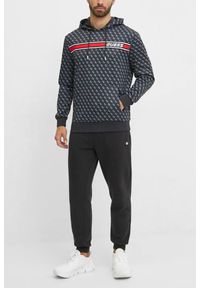 Guess - GUESS Czarna męska bluza New Korbin, Rozmiar S. Kolor: czarny #4