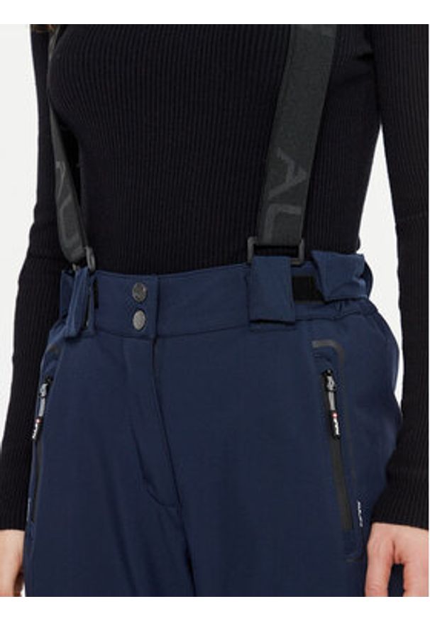 Aulp Spodnie narciarskie Velen Granatowy Regular Fit. Kolor: niebieski. Materiał: syntetyk. Sport: narciarstwo
