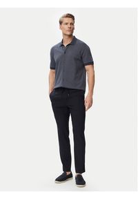 BOSS Spodnie materiałowe H-Kanel 50557859 Granatowy Regular Fit. Kolor: niebieski. Materiał: syntetyk #4