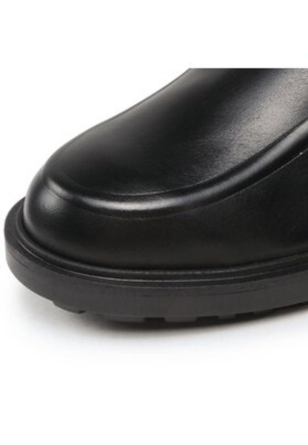 TOMMY HILFIGER - Tommy Hilfiger Botki FW0FW07227 Czarny. Kolor: czarny. Materiał: materiał