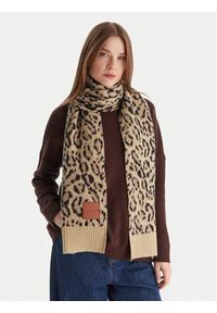 Coach Szalik CCM91 Beżowy. Kolor: beżowy. Materiał: poliamid, nylon #6