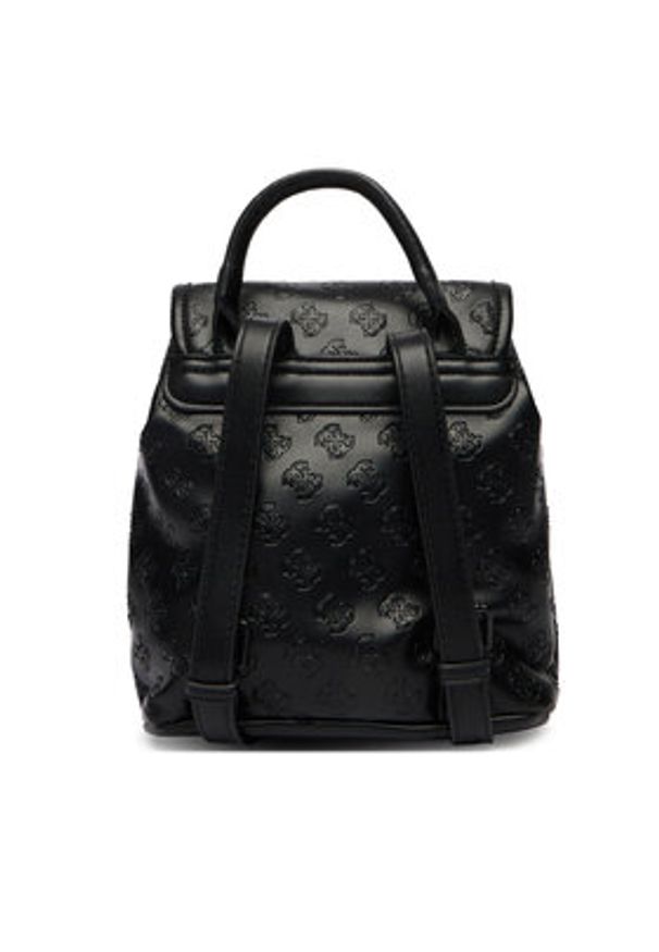 Guess Plecak V6GZ05 W2120 Czarny. Kolor: czarny. Materiał: skóra