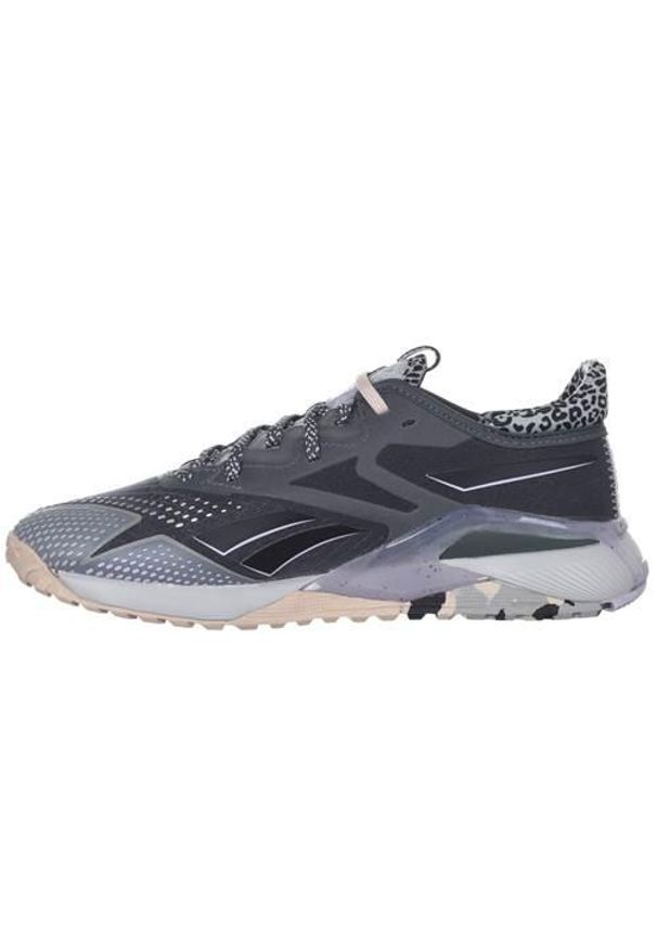 Buty do chodzenia damskie Reebok nano x2 tr adventure. Kolor: wielokolorowy, szary. Materiał: materiał, syntetyk. Szerokość cholewki: normalna. Sport: turystyka piesza