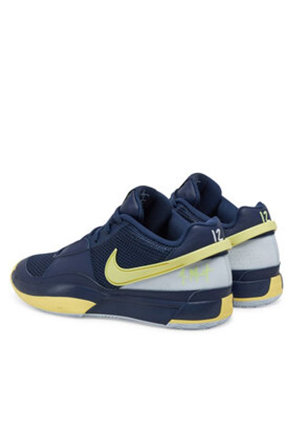 Nike Buty do koszykówki Ja 1 FQ4796 402 Granatowy. Kolor: niebieski. Materiał: materiał. Sport: koszykówka