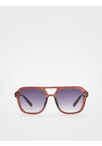 Reserved - Okulary przeciwsłoneczne AVIATOR - brązowy. Kolor: brązowy #1