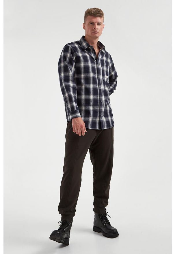 Armani Exchange - Koszula męska w kratę ARMANI EXCHANGE