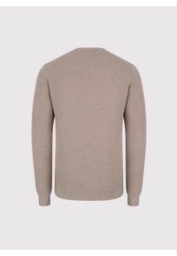 Pako Lorente - PAKO LORENTE - Sweter męski w kolorze beżowym. Kolor: czarny, beżowy. Materiał: wełna, bawełna. Sezon: jesień #6