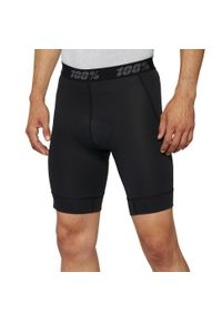 Szorty damskie 100% ridecamp liner. Kolor: czarny. Sport: kolarstwo
