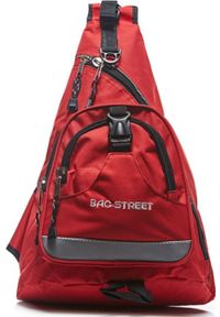 BAG STREET - Bag Street Plecak sportowy czerwony (95BS). Kolor: czerwony. Styl: sportowy, street #1