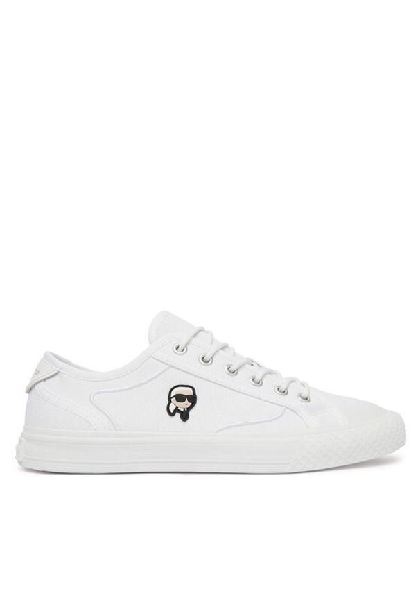 Karl Lagerfeld - KARL LAGERFELD Trampki Rae Karl NFT KL60331N Biały. Kolor: biały. Materiał: materiał