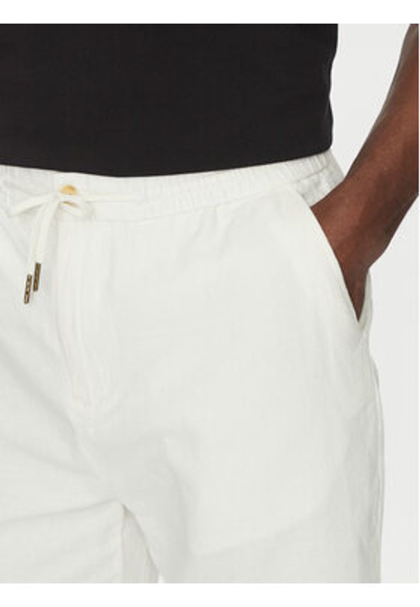 Scotch & Soda Szorty materiałowe 180322 Écru Regular Fit. Materiał: bawełna