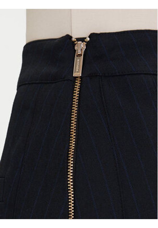 Morgan Spódnica plisowana 252-JLOUI.F Granatowy Regular Fit. Kolor: niebieski. Materiał: wiskoza, syntetyk