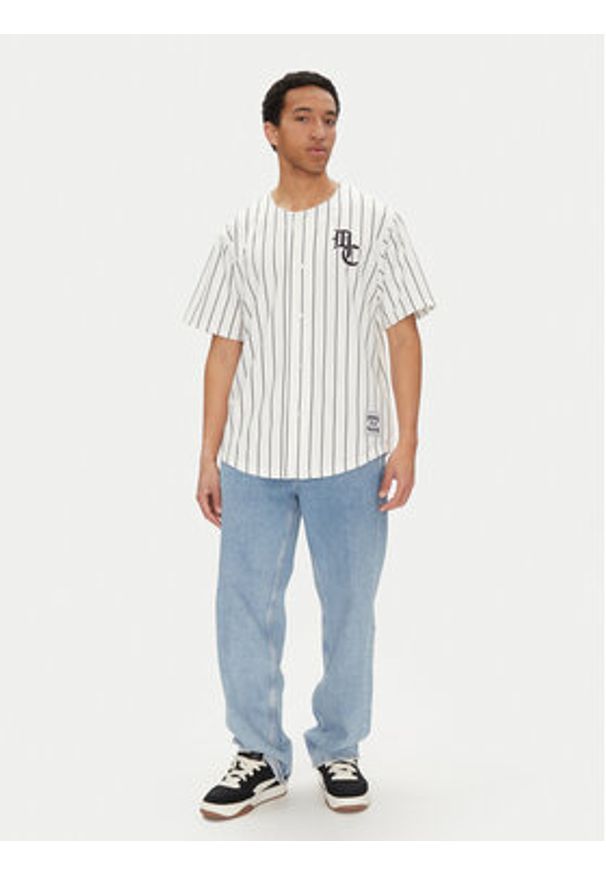 DC Shoes Koszula ADYKT03253 Biały Regular Fit. Kolor: biały. Materiał: syntetyk