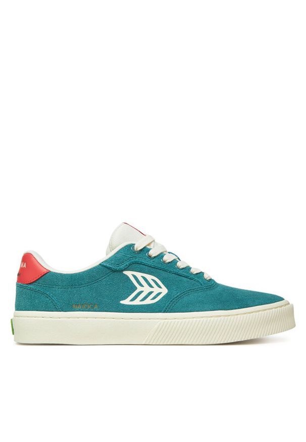 CARIUMA Sneakersy Naioca 511802U56M110 Turkusowy. Kolor: turkusowy. Materiał: zamsz, skóra