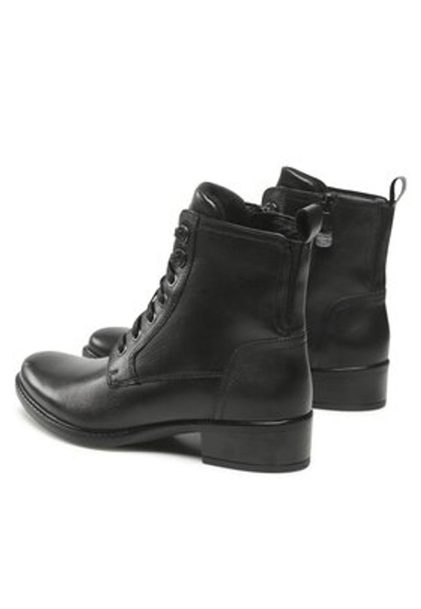 Lasocki Trzewiki WB-ELARA-AW22-21 Czarny. Kolor: czarny. Materiał: skóra