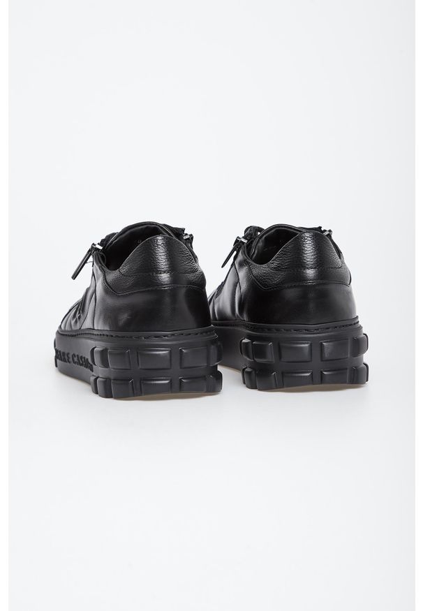 Sneakersy męskie skórzane CESARE CASADEI. Materiał: skóra