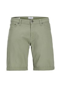 Krótki Jack & Jones sweter oliwkowo-zielony. Kolor: zielony. Długość: krótkie. Sport: skateboard #1