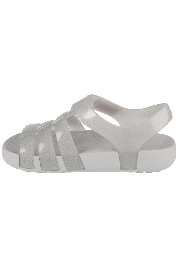 Buty do chodzenia niemowlęce Crocs 2098360IC. Zapięcie: rzepy. Kolor: szary. Materiał: materiał, syntetyk. Sport: turystyka piesza