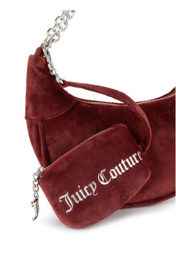 Juicy Couture Torebka BEJXT5461WPO Bordowy. Kolor: czerwony