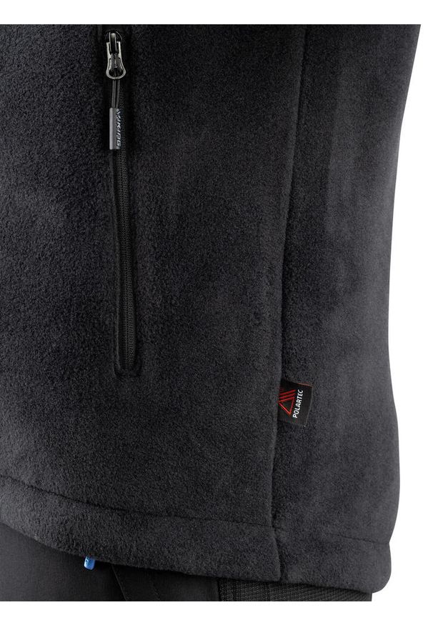 Bluza polarowa techniczna damska Viking Dakota. Kolor: czarny. Materiał: polar
