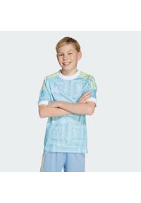 Adidas - Koszulka Juventus 25/26 Away Kids. Kolor: niebieski. Długość: długie. Sezon: lato. Sport: piłka nożna