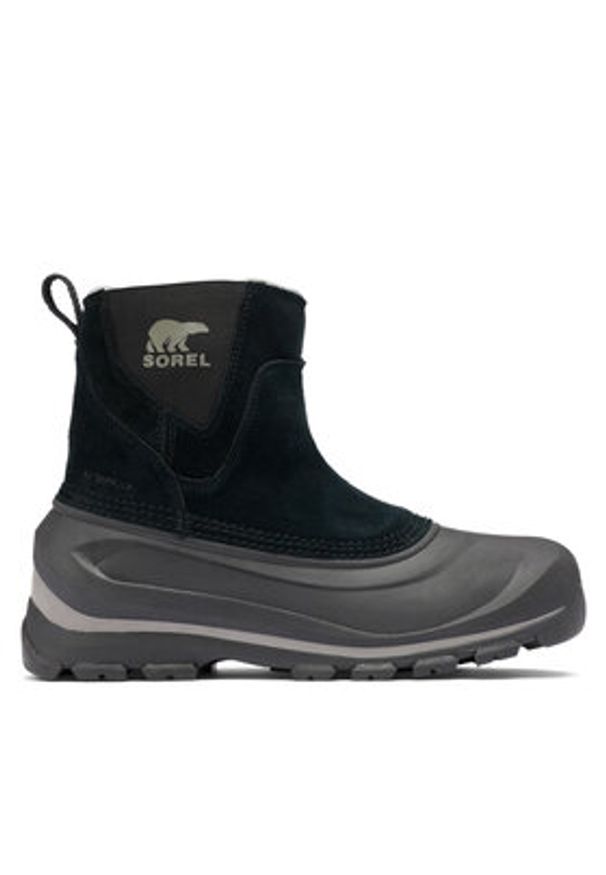 sorel - Sorel Śniegowce Buxton Pull On Wp 24 2084911010 Czarny. Kolor: czarny. Materiał: zamsz, skóra