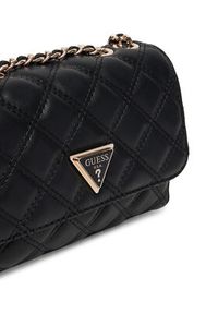 Guess Torebka Giully II Mini HWQG96 73740 Czarny. Kolor: czarny. Materiał: skórzane #3
