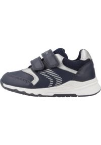 Geox - Buty GEOX B PYRIP BOY Niebieski. Kolor: niebieski. Materiał: syntetyk, tkanina. Sport: turystyka piesza