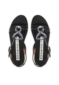 Hispanitas Czółenka HV264765 C003 Czarny. Kolor: czarny. Materiał: materiał #6