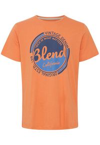 Blend T-Shirt 20715308 Pomarańczowy Regular Fit. Kolor: pomarańczowy. Materiał: bawełna #5