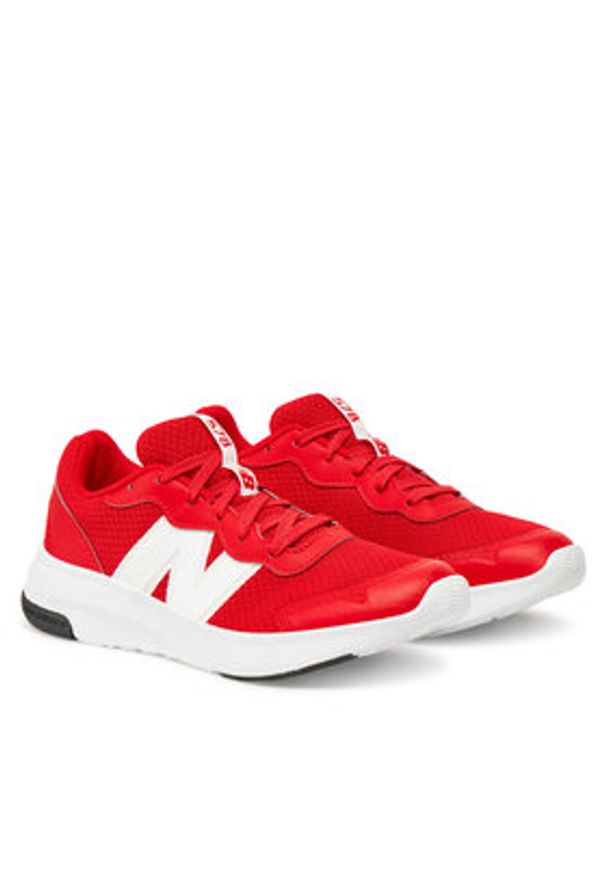 New Balance Buty do biegania 578's GK578RD Czerwony. Kolor: czerwony. Materiał: skóra