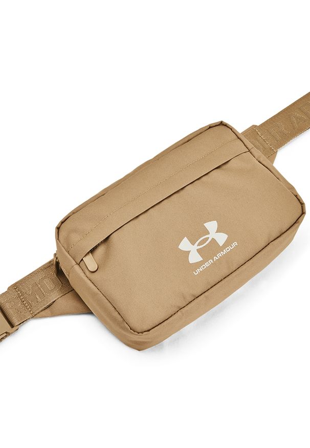 Saszetka nerka crossbody uniseks Under Armour UA Loudon Lite Wb Xbody - beżowa. Kolor: beżowy. Materiał: poliester