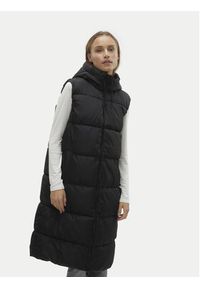 Vero Moda Bezrękawnik Ligaane 10298757 Czarny Regular Fit. Kolor: czarny. Materiał: syntetyk. Długość rękawa: bez rękawów