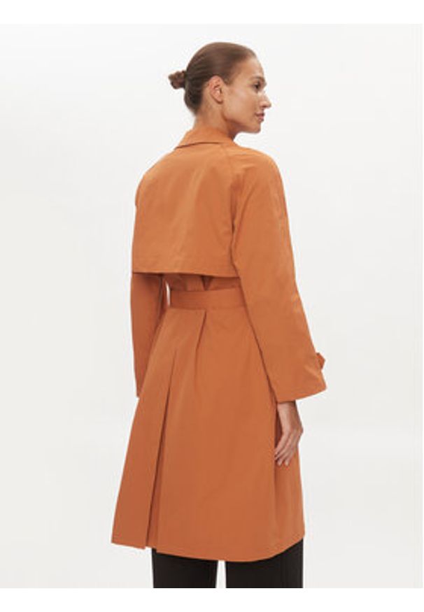 only - ONLY Trencz Orchid 15308598 Brązowy Regular Fit. Kolor: brązowy. Materiał: syntetyk