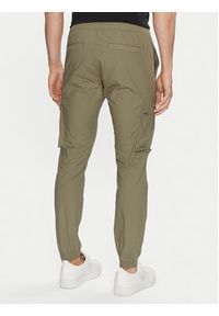 Calvin Klein Jeans Joggery J30J327614 Zielony Skinny Fit. Kolor: zielony. Materiał: bawełna #3
