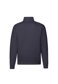 FRUIT OF THE LOOM - Bluza Męska Premium Z Zamkiem Błyskawicznym. Kolor: niebieski