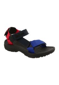 Sandały buty dla chłopca wkładka piankowa Lee Cooper LCW-22-34-0952K czarne. Zapięcie: rzepy. Kolor: czarny. Materiał: materiał, kauczuk. Sezon: lato #7