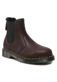 Dr. Martens Sztyblety 2976 27821201 Bordowy. Kolor: czerwony. Materiał: skóra