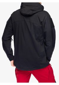 Kurtka bushcraft męska Helikon-Tex Trooper Jacket MK2 StormStretch. Kolor: czarny. Sport: turystyka piesza