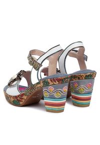 Laura Vita Sandały Nellao 31 Szary. Kolor: szary. Materiał: skóra #4