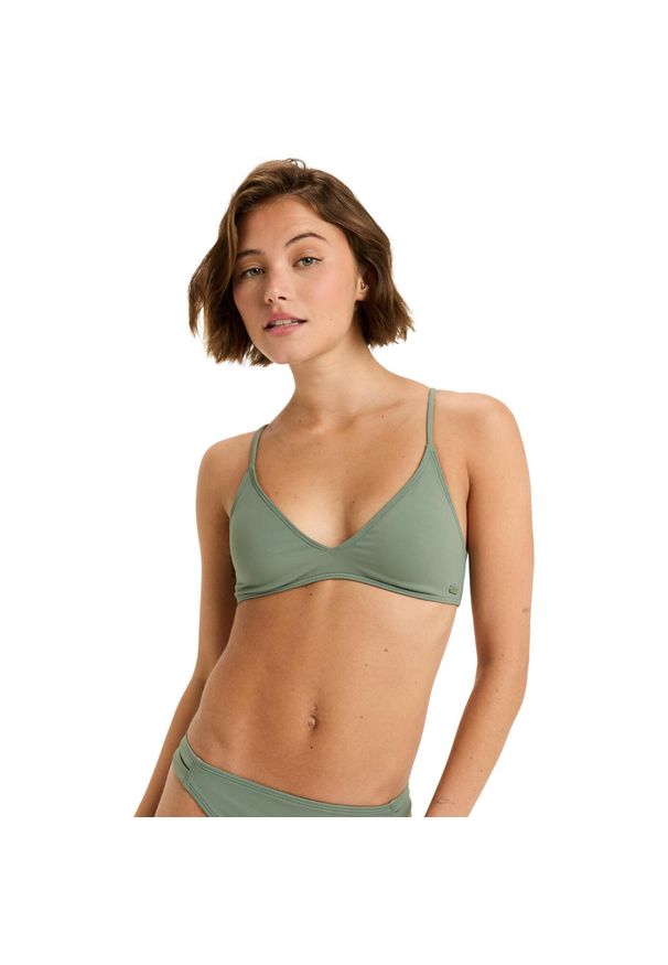 Roxy - Trójkątny stanik bikini dla Kobiety BEACH CLASSICS BA ATHL TRI Zielony. Kolor: zielony. Materiał: poliester, materiał, elastan