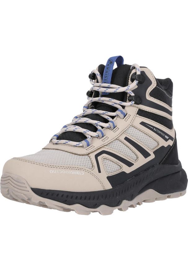 Damskie buty trekkingowe Whistler Niament. Kolor: wielokolorowy, beżowy, brązowy. Styl: elegancki, sportowy