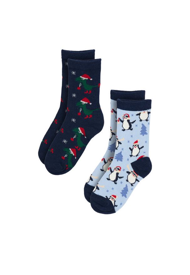 Skarpety długie Action Boy. Kolor: niebieski