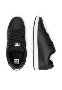 DC Shoes Sneakersy GAVELER SN ADYS100574-BKW Czarny. Kolor: czarny. Materiał: skóra #3