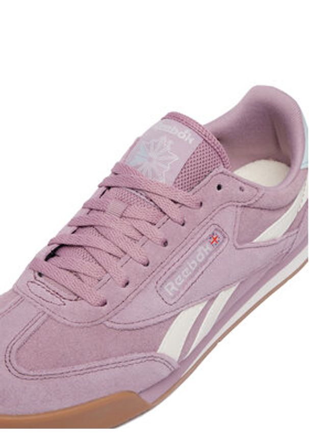 Reebok Sneakersy SS-CAMPIO XT 100245003 Fioletowy. Kolor: fioletowy. Materiał: skóra, zamsz