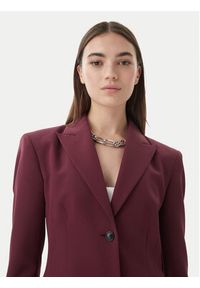 Hugo - HUGO Marynarka Asmalla-1 50533901 Fioletowy Slim Fit. Kolor: fioletowy. Materiał: syntetyk #3