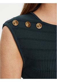 Guess Bluzka W5YR12 Z0130 Zielony Regular Fit. Kolor: zielony. Materiał: syntetyk #5
