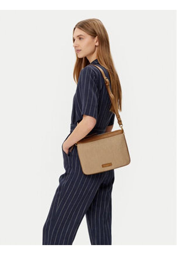 Gianni Chiarini Torebka Frida BS 11686 CST-TKL Brązowy. Kolor: brązowy. Materiał: skórzane