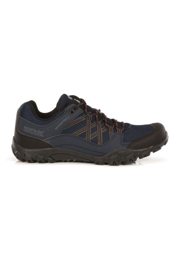 Buty trekkingowe męskie Edgepoint III Regatta. Kolor: niebieski. Materiał: poliester. Sport: turystyka piesza